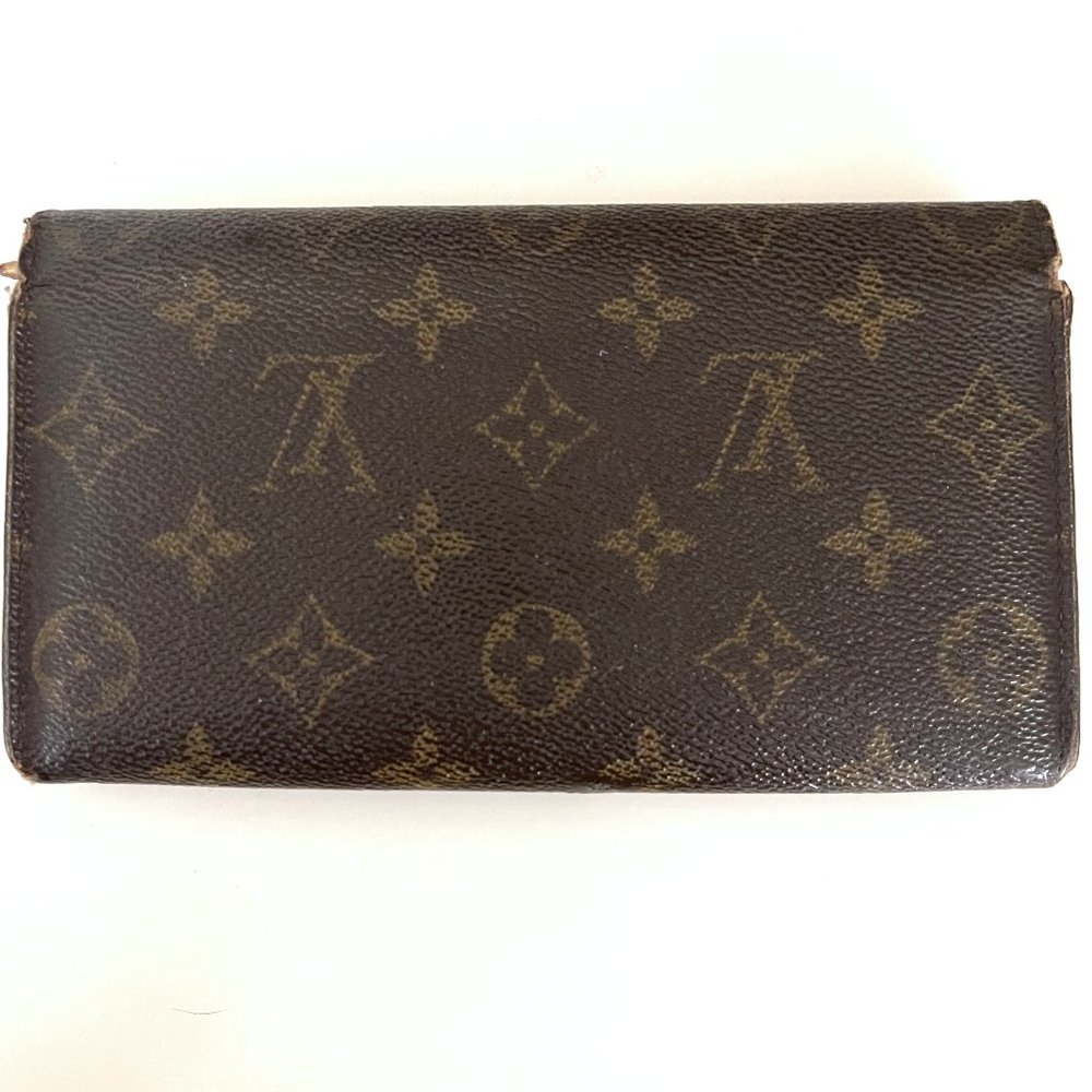 LOUIS VUITTION Vintage Authentic Monogram Sarah Long Wallet - Picture 2 of 8
